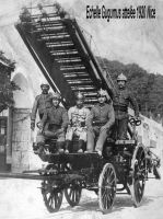 09.Echelle Gugumus attelée 1920.Pompiers de Nice