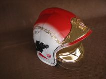 14.Casque F1(Centenaire des Pompiers de Monaco.2009.Realisation Claude Marino