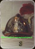 08.Casque acier avec plumet .1933.Pompiers de Monaco